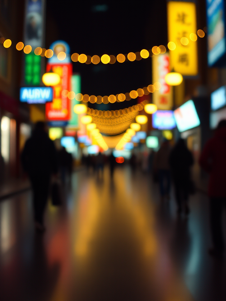 *faint bokeh lights*